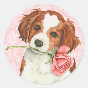 Valentine Rose Kooiker Classic Round Sticker