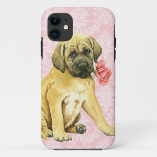 Valentine Rose Mastiff iPhone 11 Case