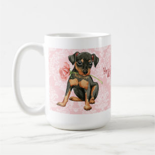 Valentine Rose Min Pin Coffee Mug