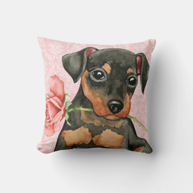 Valentine Rose Min Pin Cushion (Front)