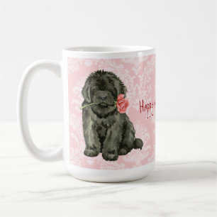 Valentine Rose Newfoundland Coffee Mug