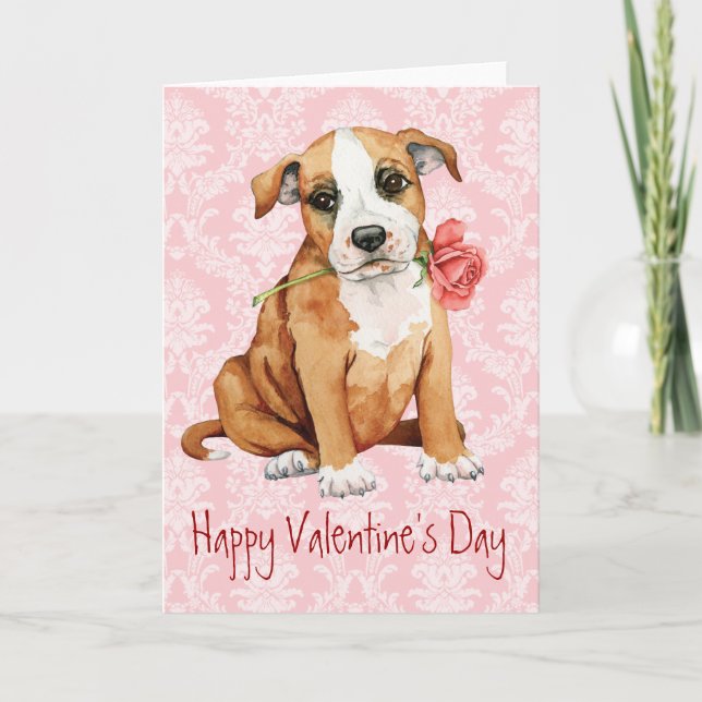 Valentine Rose Stafford Holiday Card (Front)