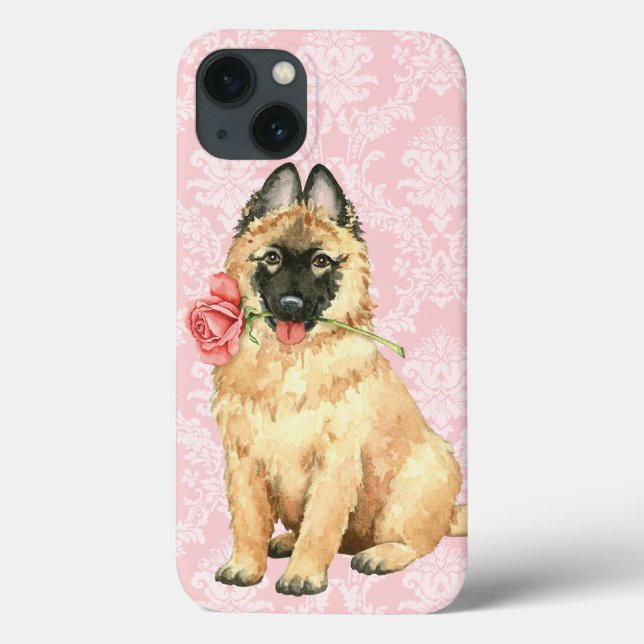 Valentine Rose Tervuren Case-Mate iPhone Case (Back)