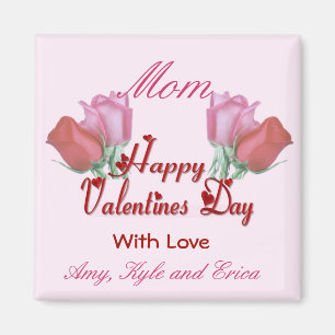Valentine Roses - Mum Magnet