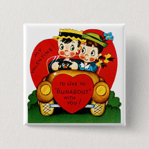 Valentine Runabout 15 Cm Square Badge