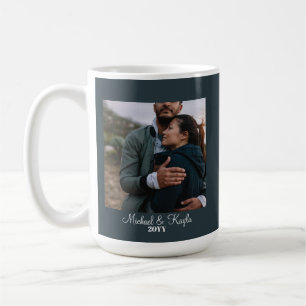 Valentine’s   Anniversary   Couple Photo Gift  Coffee Mug