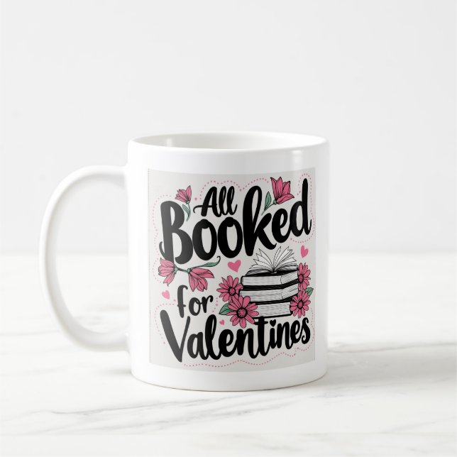 Valentine´s Booking day Coffee Mug (Left)