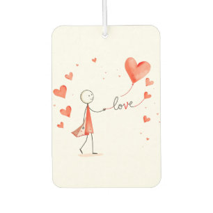 Valentine’s Day 2025: Love You Charm Car Air Freshener