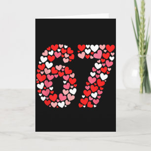 Valentine’s Day 67 Meme Filled With Hearts Funny S Card