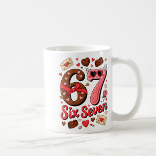 Valentine’s Day 67 Meme Filled With Hearts Funny S Coffee Mug