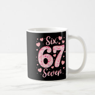 Valentine’s Day 67 Meme Filled With Hearts Funny S Coffee Mug