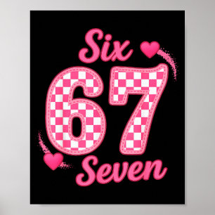 Valentine’s Day 67 Meme Filled With Hearts Funny S Poster