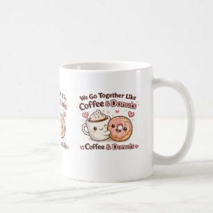Valentine’s Day  caffe and donuts Coffee Mug