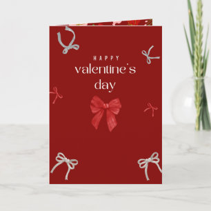 Valentine’s Day Calligraphy Card Red Velvet Colour