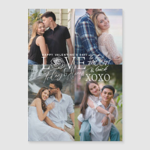 Valentine’s Day Calligraphy Photo Collage