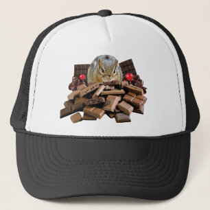 Valentine’s Day Chocolate Chipmunk Trucker Hat