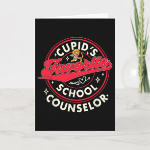 Valentine’s Day Counsellor Cupid's Favourite Schoo Card