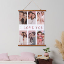 Valentine’s Day Custom Photos Tapestry Wall Decor