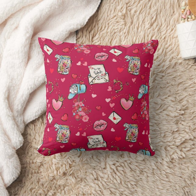 Valentine’s Day Holiday Cushion (Blanket)