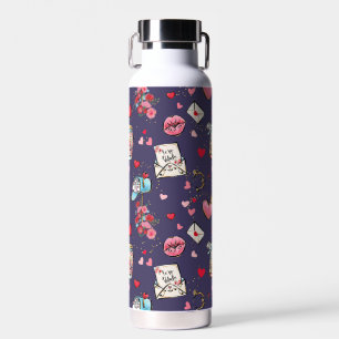 Valentine’s Day Holiday Water Bottle