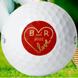 Valentine’s Day Love Wins Golf Balls