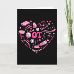 Valentine’s Day Ot Therapist Paediatrics Occupatio Card
