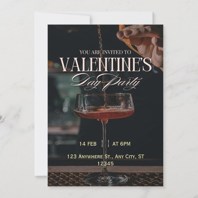 Valentine’s Day Party Invitation (Front)