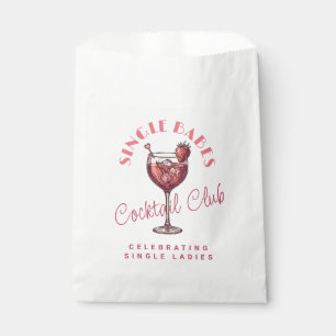 Valentine’s Day Pink Single Babes Cocktail Party Favour Bag