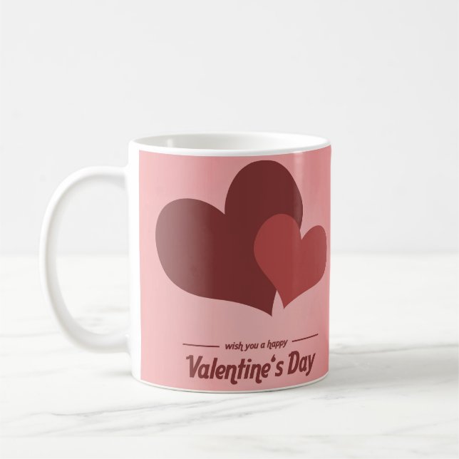 Valentine’s Day Romantic Mug Design (Left)
