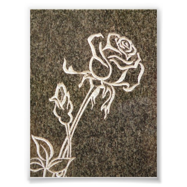 Valentine’s Day Rose Photo Print (Front)