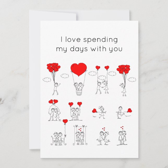 Valentine’s Day Together Card (Front)