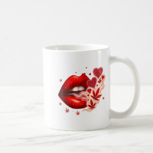 Valentine’s Day Weed Lover Stoner Babe Coffee Mug