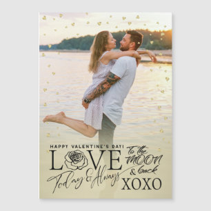 Valentine’s Day XOXO Romantic Golden