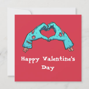 Valentine’s Day Zombie Love Holiday Card