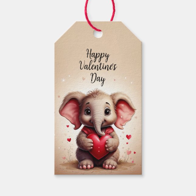 Valentine’s gift tag (Front)