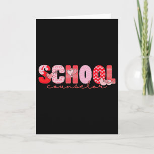 Valentine School Counsellor Vday Counseling Crew Card