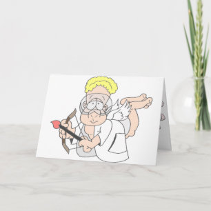 [Valentine] Scientist Cupid Holiday Card