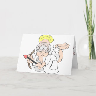 [Valentine] Scientist Cupid Holiday Card