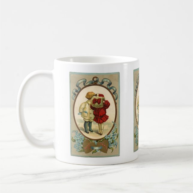 Valentine Secret Kiss Mug (Left)