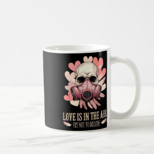 Valentine Skull Gas Mask Love Aesthetic _5  Coffee Mug
