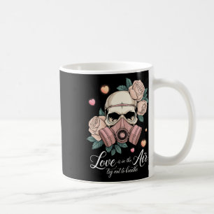 Valentine Skull Gas Mask Love Aesthetic _6 Coffee Mug