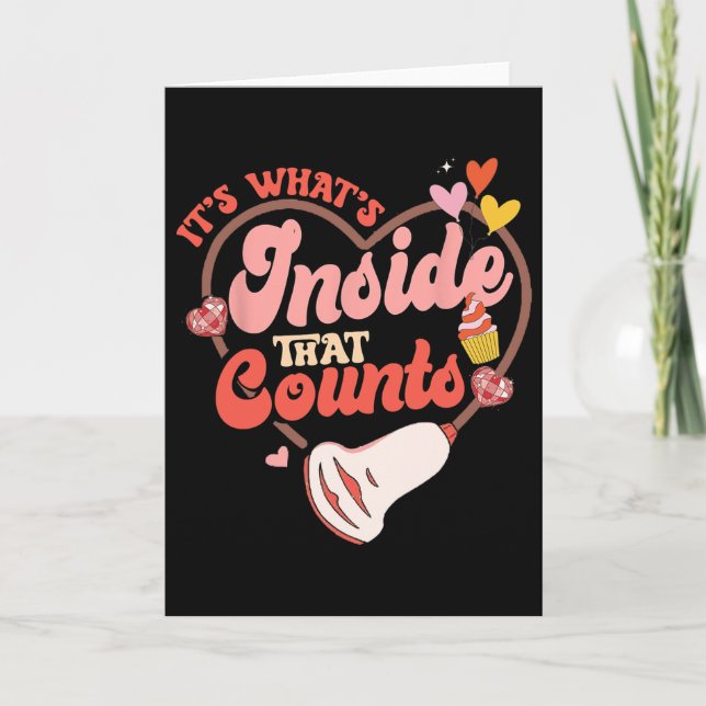 Valentine Sonography Tech  Card (Front)