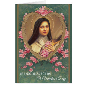 Valentine St. Therese Catholic Religious Nun