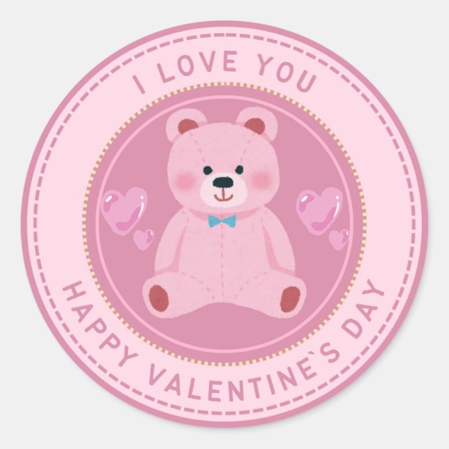 Valentine sticker  (Front)