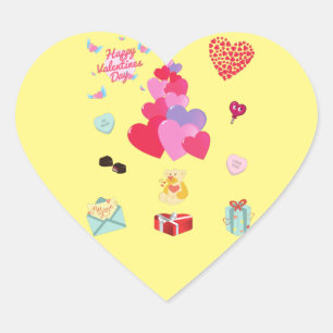 " VALENTINE" STICKERS