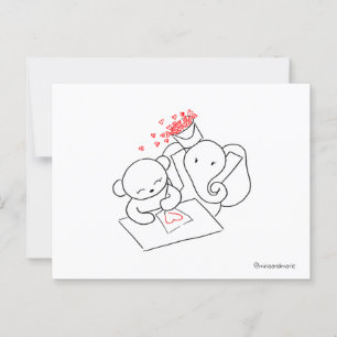 Valentine Surprise Postcard