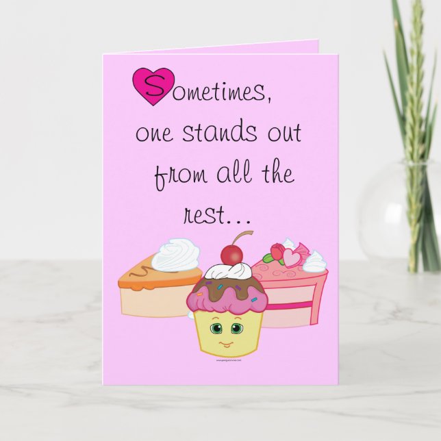 Valentine Sweet Shoppe Teacher's Card (Front)