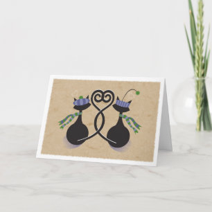 Valentine Sweetheart Kitties Holiday Card