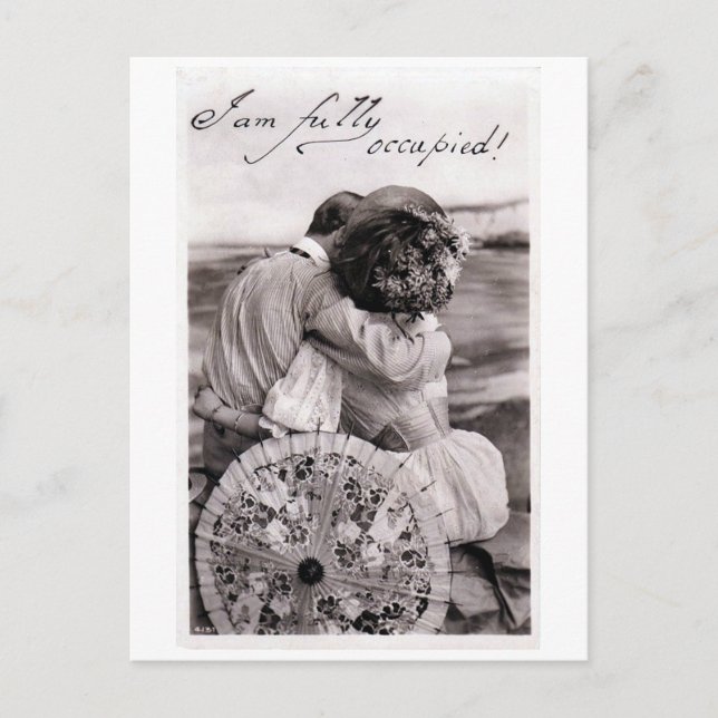 Valentine Sweethearts Holiday Postcard (Front)