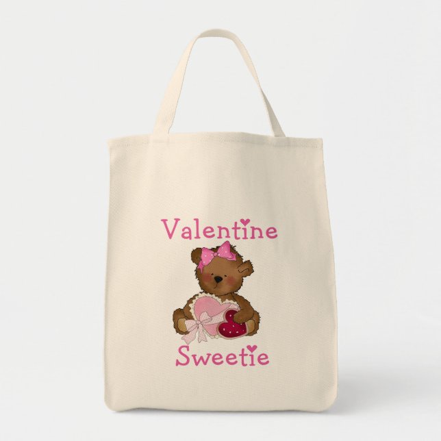 Valentine Sweetie T-shirts and Gifts Tote Bag (Front)